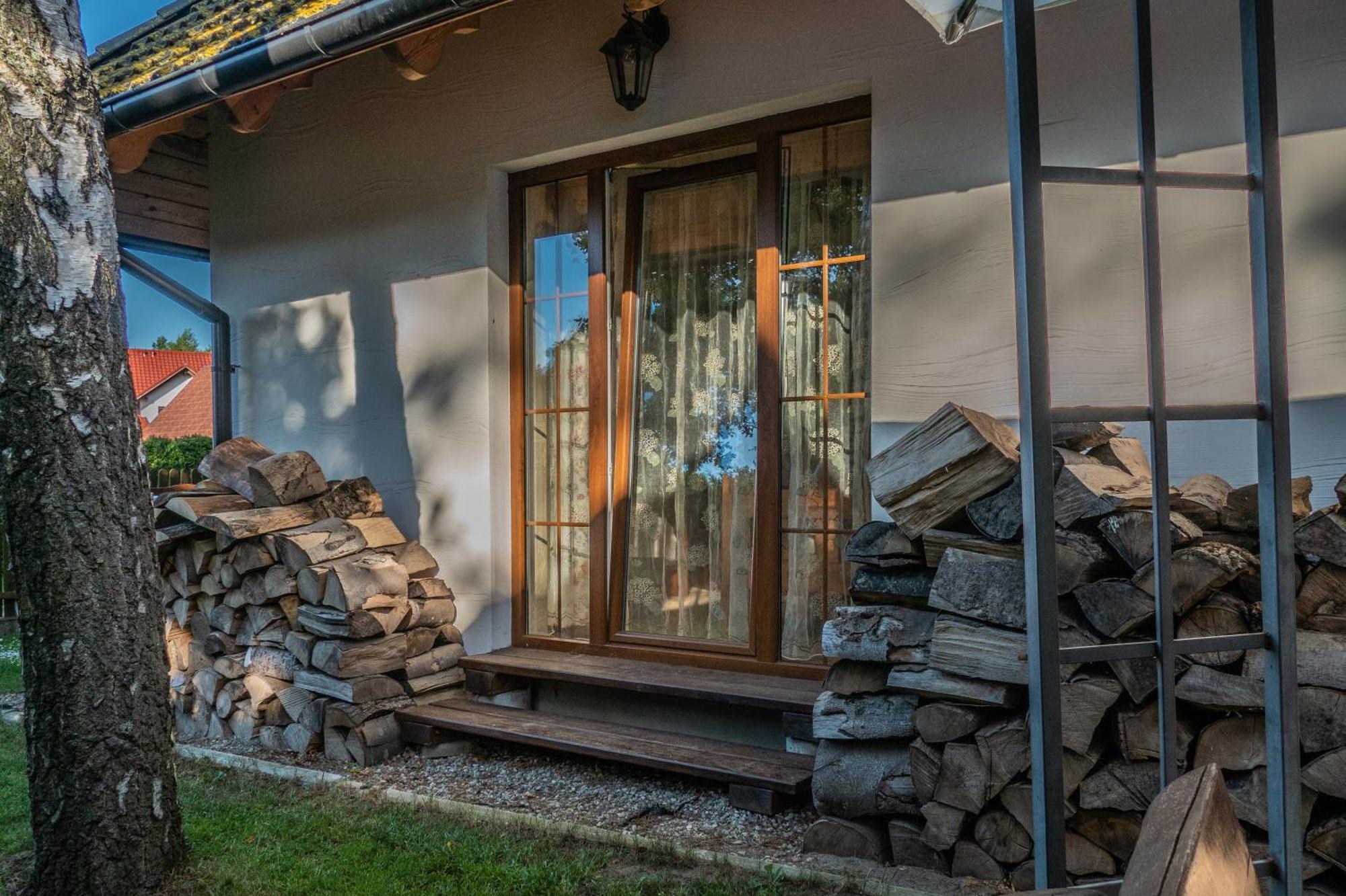 Lesna Chata Jarosławiec Esterno foto